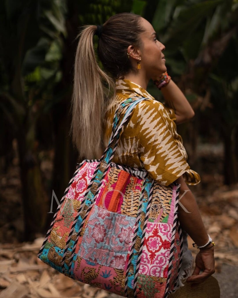 Bolso Tote Yangri Patchwork