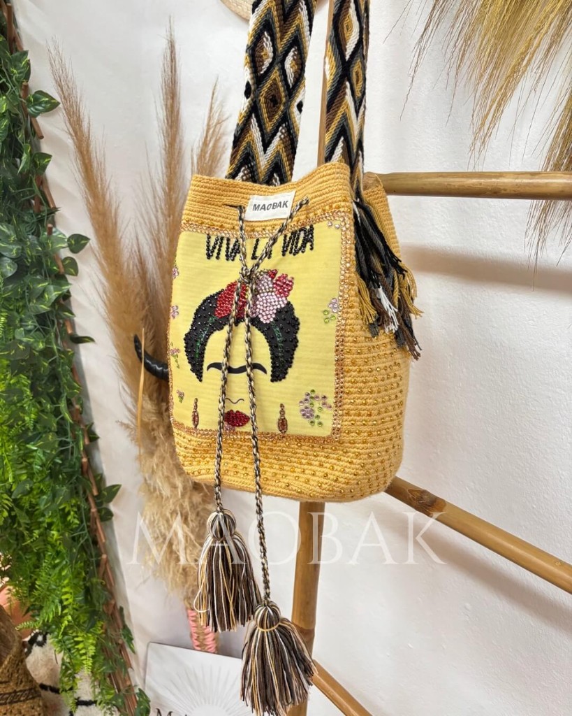 Bandolera Mochila Wayuu Maxi